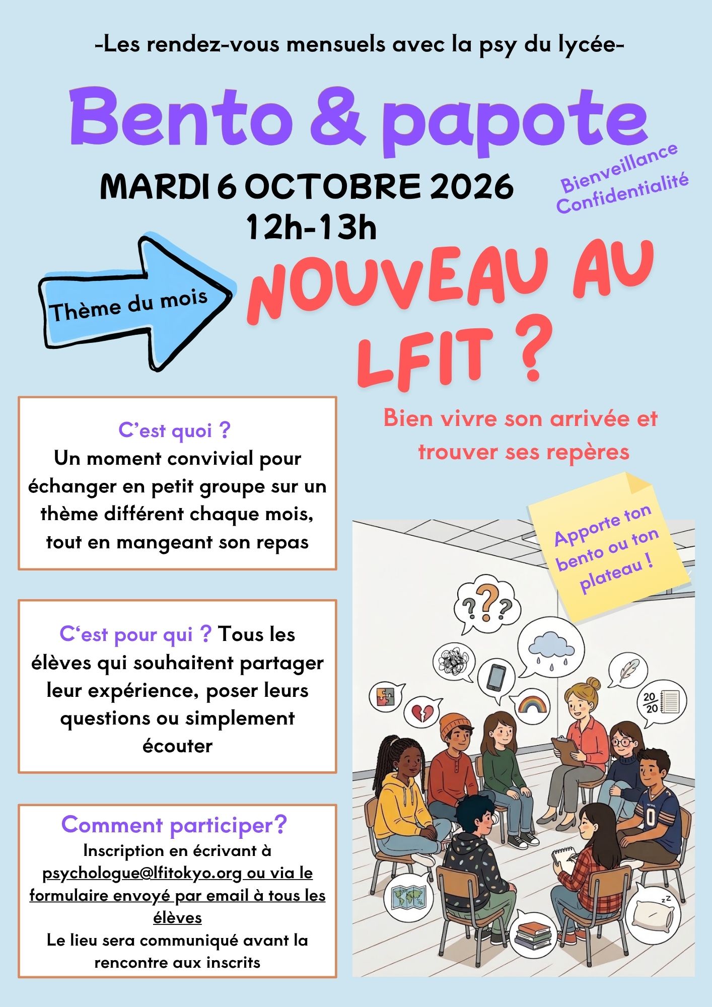Bento et papote Nouveaux au LFIT 06.10.26